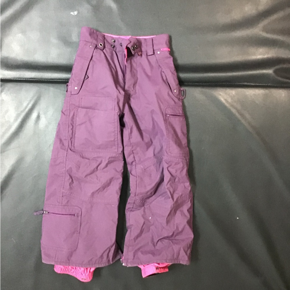 Girls Burton snowboarding pants.
